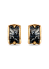Earrings CarreraYCarrera Babylon Cinta Big Yellow Gold