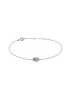 Білезік Crivelli Chain bracelet Ақ алтын