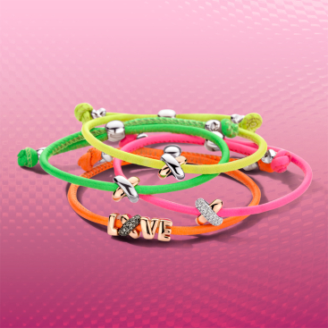 Купить Шнур Tirisi Kisses Серебро – премиальные браслеты ZhannaKanGroup