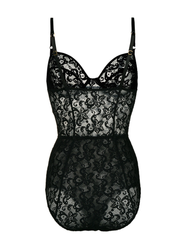 Купить Боди GILDA & PEARL Emilia Lace Кружево: 80% полиамид, 20% эластан – премиальные топы ZhannaKanGroup