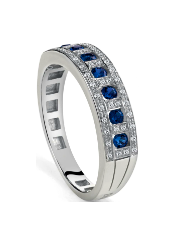 Купить Кольцо Damiani Belle Epoque Белое золото – премиальные кольца ZhannaKanGroup