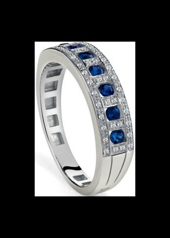 Купить Кольцо Damiani Belle Epoque Белое золото – премиальные кольца ZhannaKanGroup