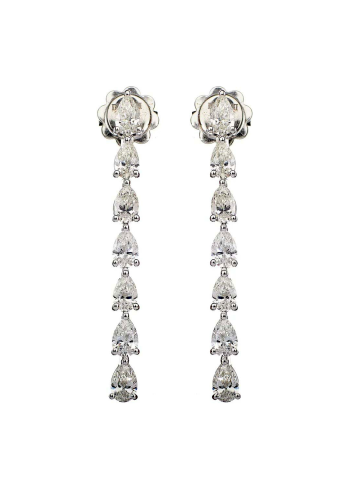 Купить Серьги Damiani Timeless classico Белое золото – премиальные ZhannaKanGroup