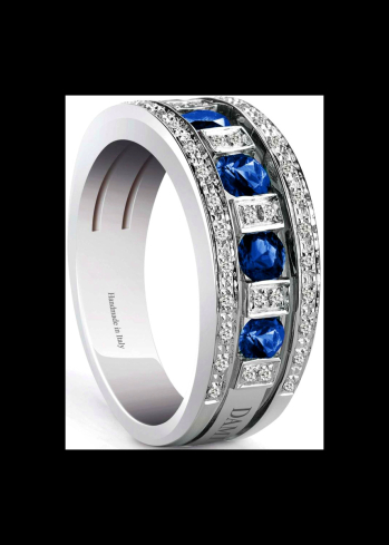 Buy Ring Damiani Beautiful Era White Gold, Yellow – premium rings by ZhannaKanGroup