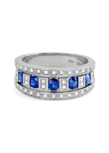 Купить Кольцо Damiani Belle Epoque Белое золото – премиальные кольца ZhannaKanGroup