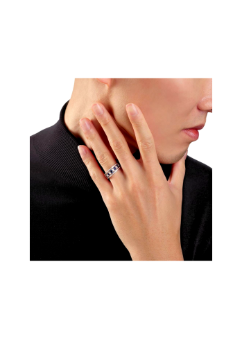 Купить Кольцо Damiani Belle Epoque Белое золото – премиальные кольца ZhannaKanGroup