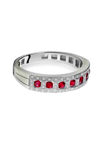 Купить Кольцо Damiani Belle Epoque Белое золото – премиальные кольца ZhannaKanGroup