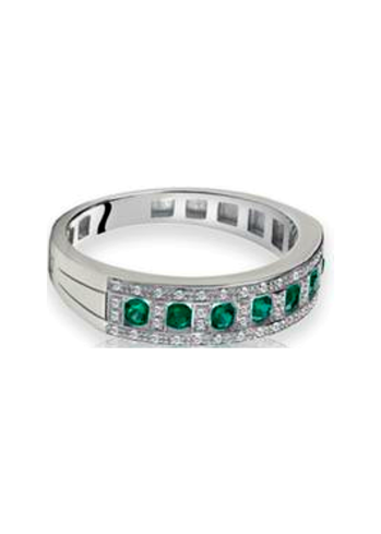 Купить Кольцо Damiani Belle Epoque Белое золото – премиальные кольца ZhannaKanGroup