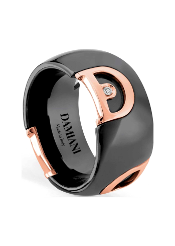 Купить Кольцо Damiani D.Icon Розовое золото – премиальные кольца ZhannaKanGroup