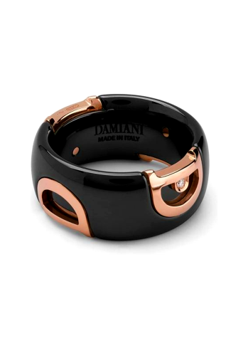 Купить Кольцо Damiani D.Icon Розовое золото – премиальные кольца ZhannaKanGroup
