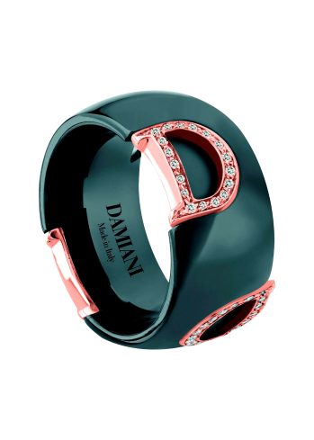 Купить Кольцо Damiani D.Icon Розовое золото – премиальные кольца ZhannaKanGroup