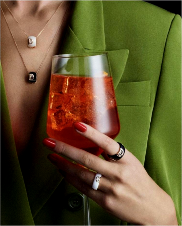 Купить Кольцо Damiani D.Icon Розовое золото – премиальные кольца ZhannaKanGroup