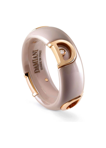 Купить Кольцо Damiani D.Icon Розовое золото – премиальные кольца ZhannaKanGroup