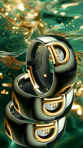 Купить Кольцо Damiani D.Icon Желтое золото – премиальные кольца ZhannaKanGroup