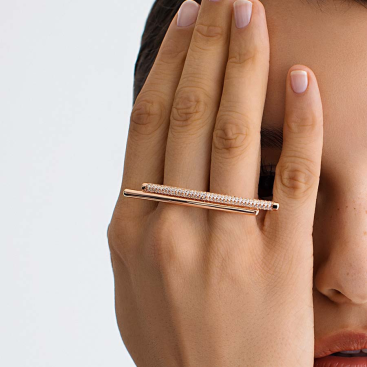 Купить Кольцо Rosato Bianca Серебро – премиальные кольца ZhannaKanGroup