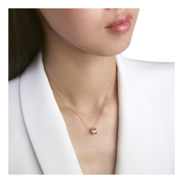 Купить Колье Damiani Belle Epoque Reel Розовое золото – премиальные колье ZhannaKanGroup