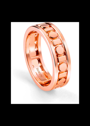 Сақина Damiani Belle Epoque Reel Қызғылт алтын сатып алыңыз – ZhannaKanGroup премиум сақиналар