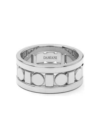 Купить Кольцо Damiani Belle Epoque Reel Белое золото – премиальные кольца ZhannaKanGroup