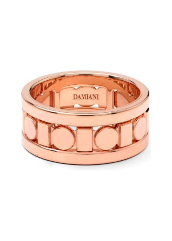 Купить Кольцо Damiani Belle Epoque Reel Розовое золото – премиальные кольца ZhannaKanGroup