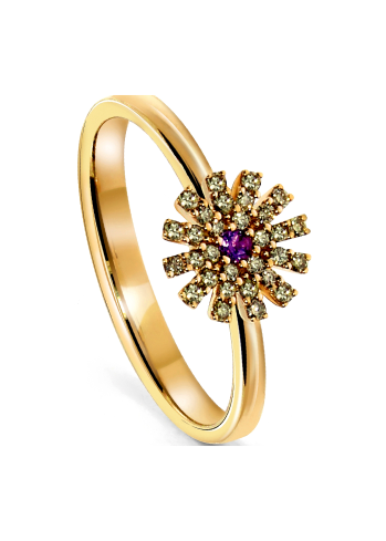 Buy Ring Damiani Margherita Rose Gold – premium rings by ZhannaKanGroup