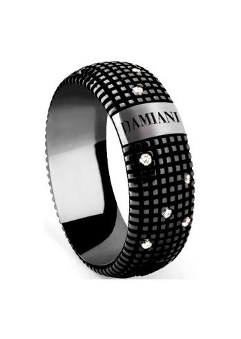 Купить Кольцо Damiani Metropolitan Черное золото – премиальные кольца ZhannaKanGroup
