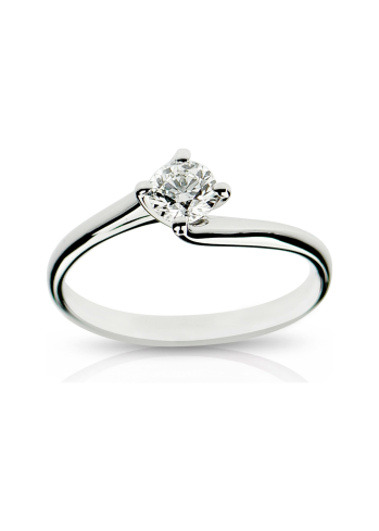 Купить Кольцо AMIN Soliter Белое золото – премиальные кольца ZhannaKanGroup
