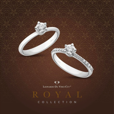 Buy Ring AMIN Soliter White Gold – premium rings by ZhannaKanGroup