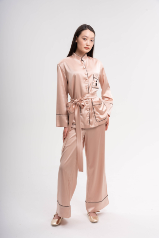Купить Пижама Zardozi Casual Шелк – премиальные одежда, домашняя одежда ZhannaKanGroup