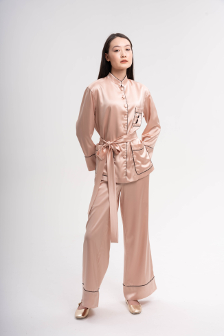 Купить Пижама Zardozi Casual Шелк – премиальные одежда, домашняя одежда ZhannaKanGroup