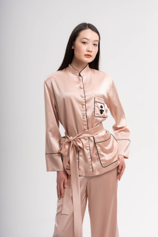 Купить Пижама Zardozi Casual Шелк – премиальные одежда, домашняя одежда ZhannaKanGroup