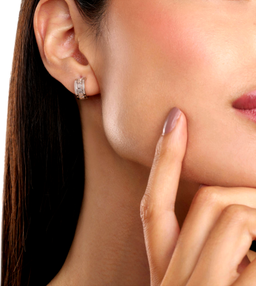 Купить Серьги Damiani Belle Epoque Reel Белое золото – премиальные ZhannaKanGroup