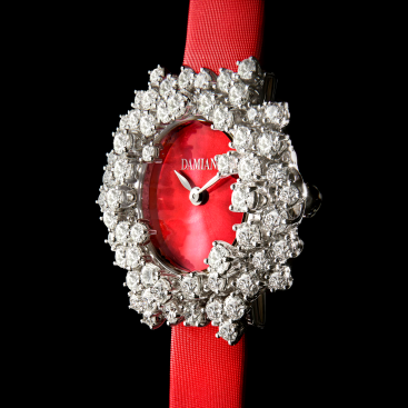 Купить Часы Damiani Mimosa Белое золото – премиальные ZhannaKanGroup