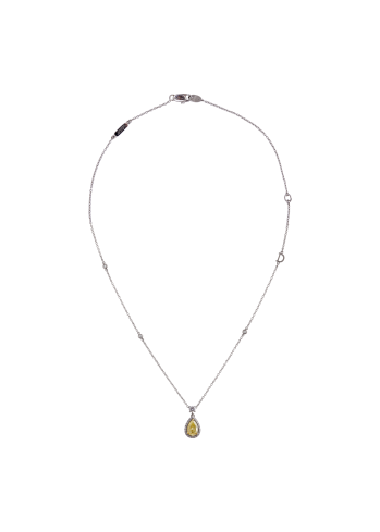 Купить Колье Damiani Minou full pavè Белое золото – премиальные ZhannaKanGroup