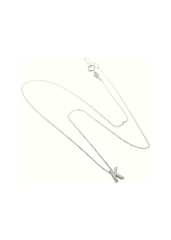 Купить Колье Damiani BL JOY LETTER Белое золото – премиальные ZhannaKanGroup