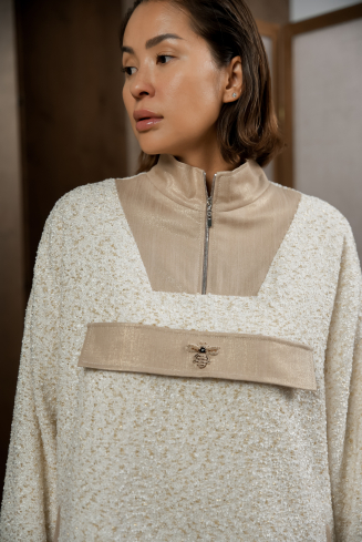 Купить Худи Zardozi Autumn-Winter Шерсть – премиальные топы ZhannaKanGroup