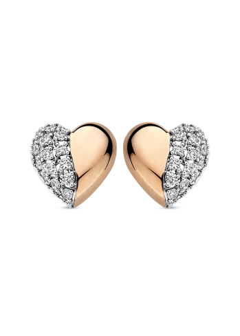 Купить Серьги Tirisi Love Розовое золото – премиальные ZhannaKanGroup