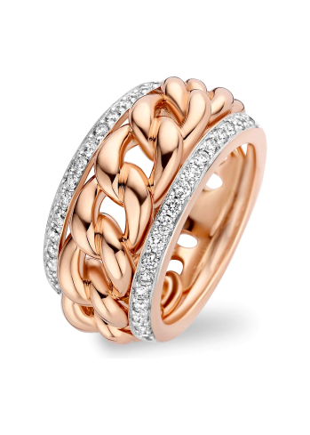 Купить Кольцо Tirisi Amsterdam Розовое золото – премиальные кольца ZhannaKanGroup
