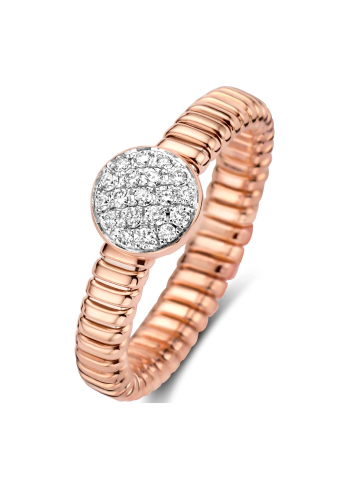 Купить Кольцо Tirisi Amsterdam Розовое золото – премиальные кольца ZhannaKanGroup