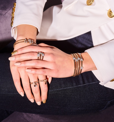 Купить Кольцо Tirisi Amsterdam Розовое золото – премиальные кольца ZhannaKanGroup