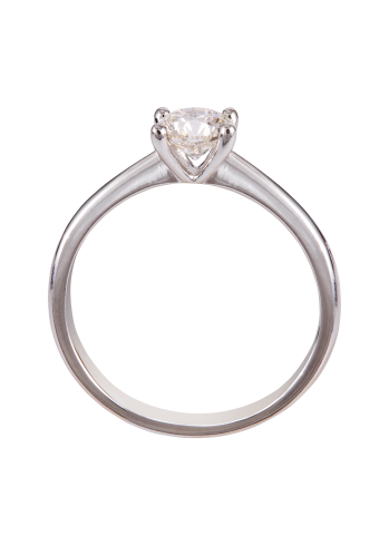 Купить Кольцо AMIN Soliter Белое золото – премиальные кольца ZhannaKanGroup