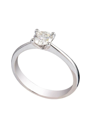 Купить Кольцо AMIN Soliter Белое золото – премиальные кольца ZhannaKanGroup