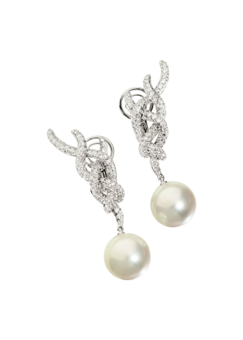 Купить Серьги Utopia Gallery Белое золото – премиальные ZhannaKanGroup