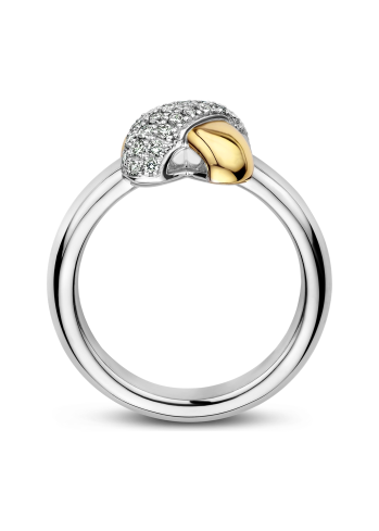 Купить Кольцо Tirisi Kisses Серебро – премиальные кольца ZhannaKanGroup