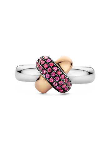 Купить Кольцо Tirisi Kisses Розовое золото – премиальные кольца ZhannaKanGroup