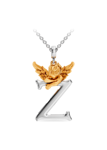 Buy Necklace CarreraYCarrera My Angel White/Yellow Gold – premium necklaces by ZhannaKanGroup