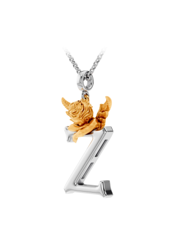 Buy Necklace CarreraYCarrera My Angel White/Yellow Gold – premium necklaces by ZhannaKanGroup