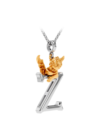 Buy Necklace CarreraYCarrera My Angel White/Yellow Gold – premium necklaces by ZhannaKanGroup