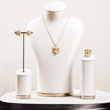 Buy Necklace CarreraYCarrera Irbis Yellow Gold – premium necklaces by ZhannaKanGroup