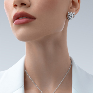 Купить Серьги CarreraYCarrera Irbis Белое золото – премиальные ZhannaKanGroup