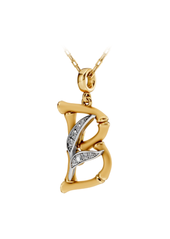 Buy Necklace CarreraYCarrera Bamboo White/Yellow Gold – premium necklaces by ZhannaKanGroup